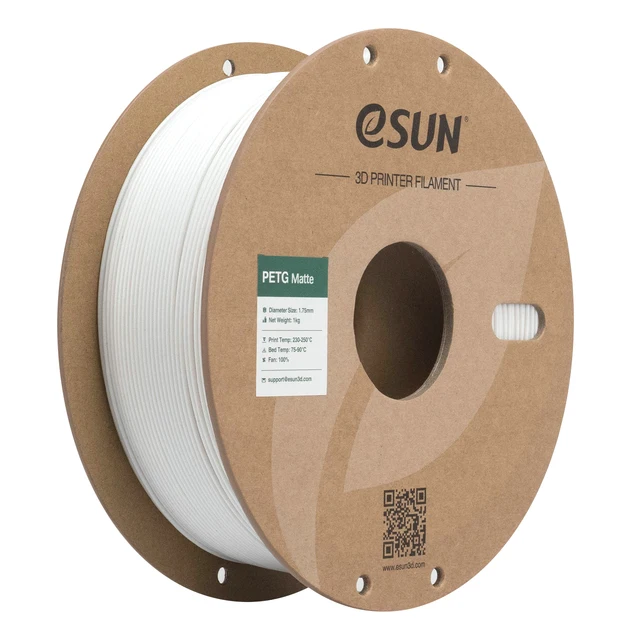 eSUN PETG Matte — матовый прочный филамент PETG