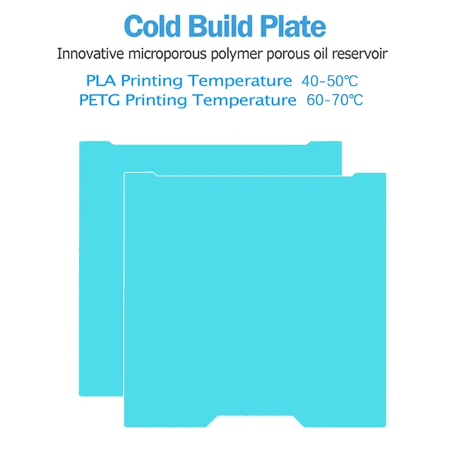 Стол Glacier Cool Plate 257 мм для Bambu Lab