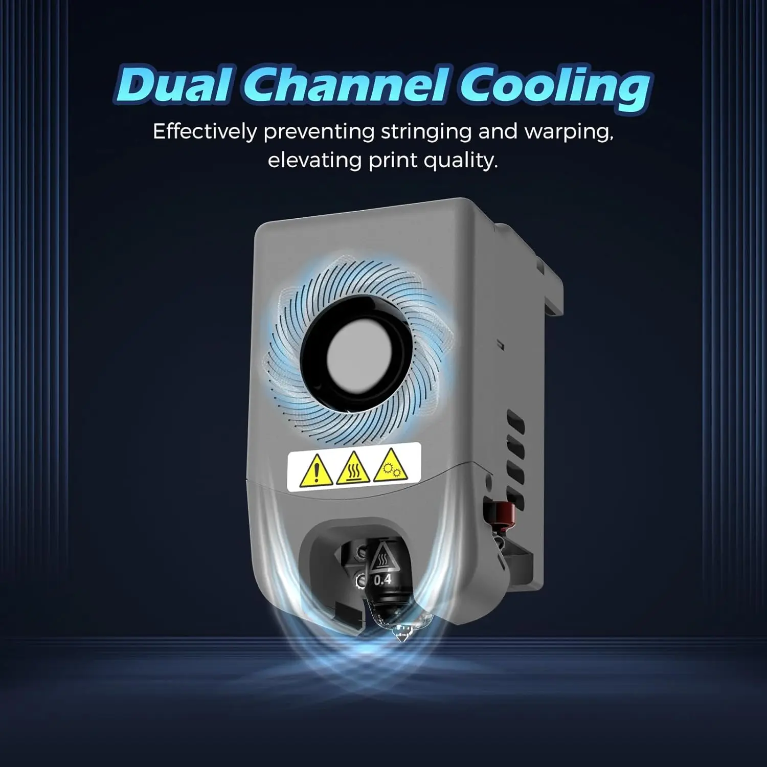 Экструдер в сборе для Flashforge Adventurer 5M 7