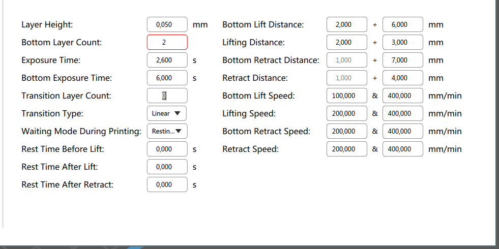 Диаграмма механизма elephant foot — выдавливание смолы под платформой при опускании