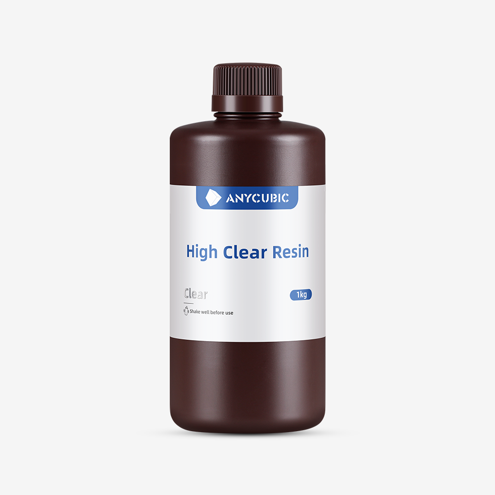 Anycubic High Clear Resin — прозрачный фотополимер 405 нм 3