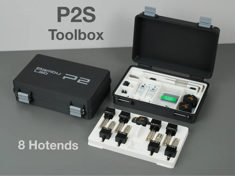 P2S Toolbox — органайзер для инструментов на принтере