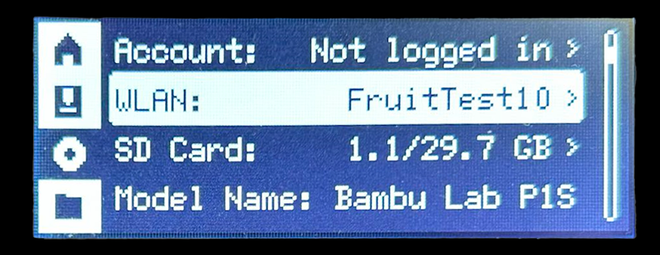 LAN Mode на P1/A1 mini — шаг 1