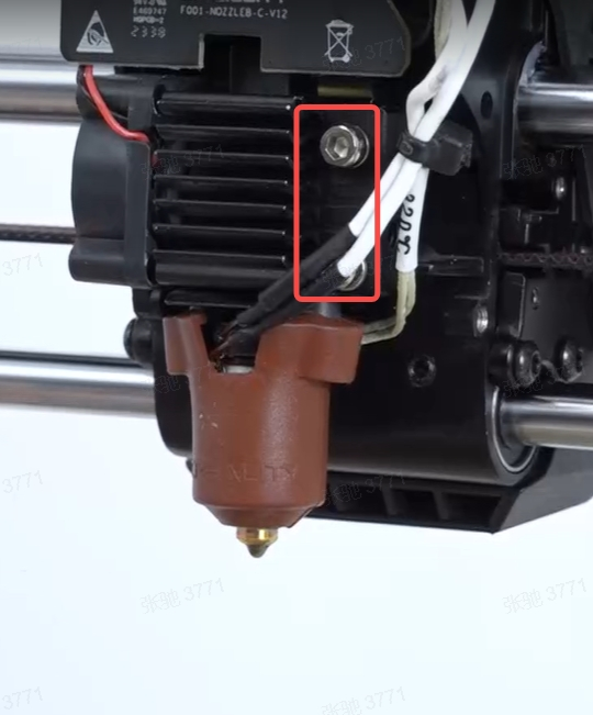 Хотенд V3 Plus: 2 винта nozzle kit