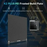 Матовый PEI стол Creality для K2 Plus 370×370 мм 5