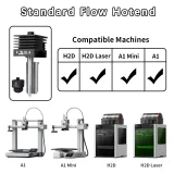 Набор хотенда с неразъёмным соплом для Bambu Lab H2C/H2D/H2S/P2S 3
