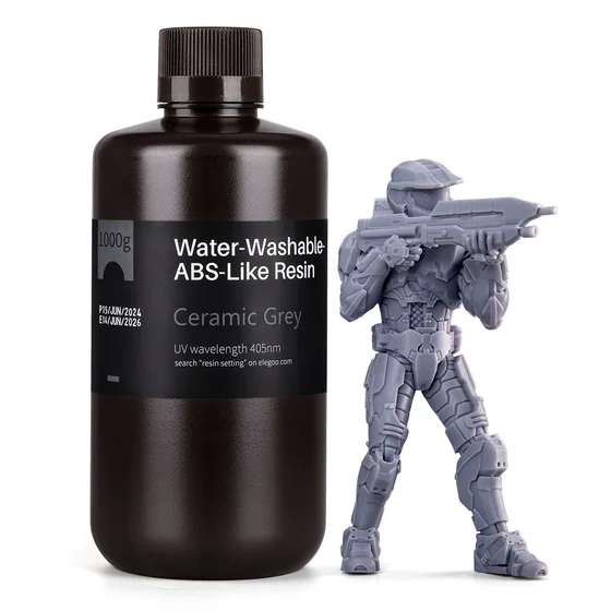 ELEGOO Water-Washable ABS-Like Resin — Specs & Colors