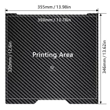 Стол 350×320 мм гладкий/текстурированный для Bambu Lab H2D / H2S 4