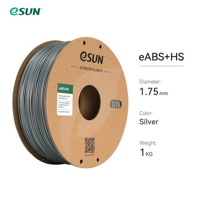 eSUN ABS+HS — высокоскоростной ударопрочный филамент ABS