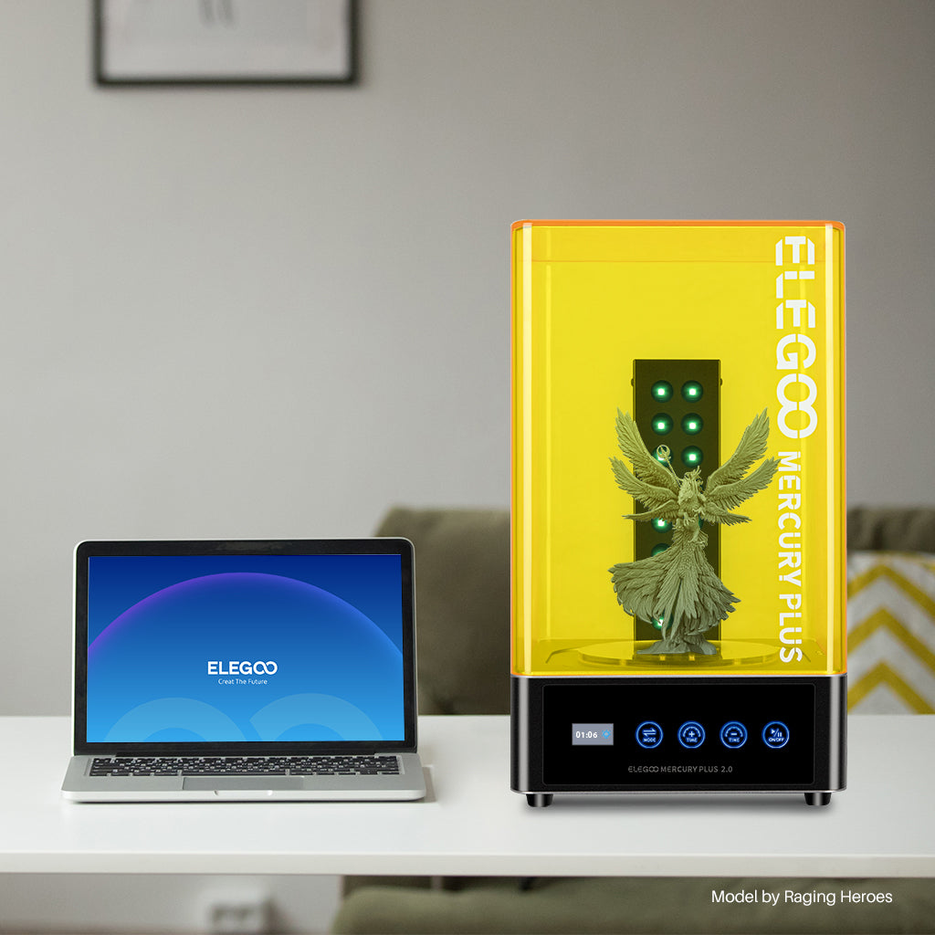 Станция мойки и УФ-засветки Elegoo Mercury Plus V2.0 3