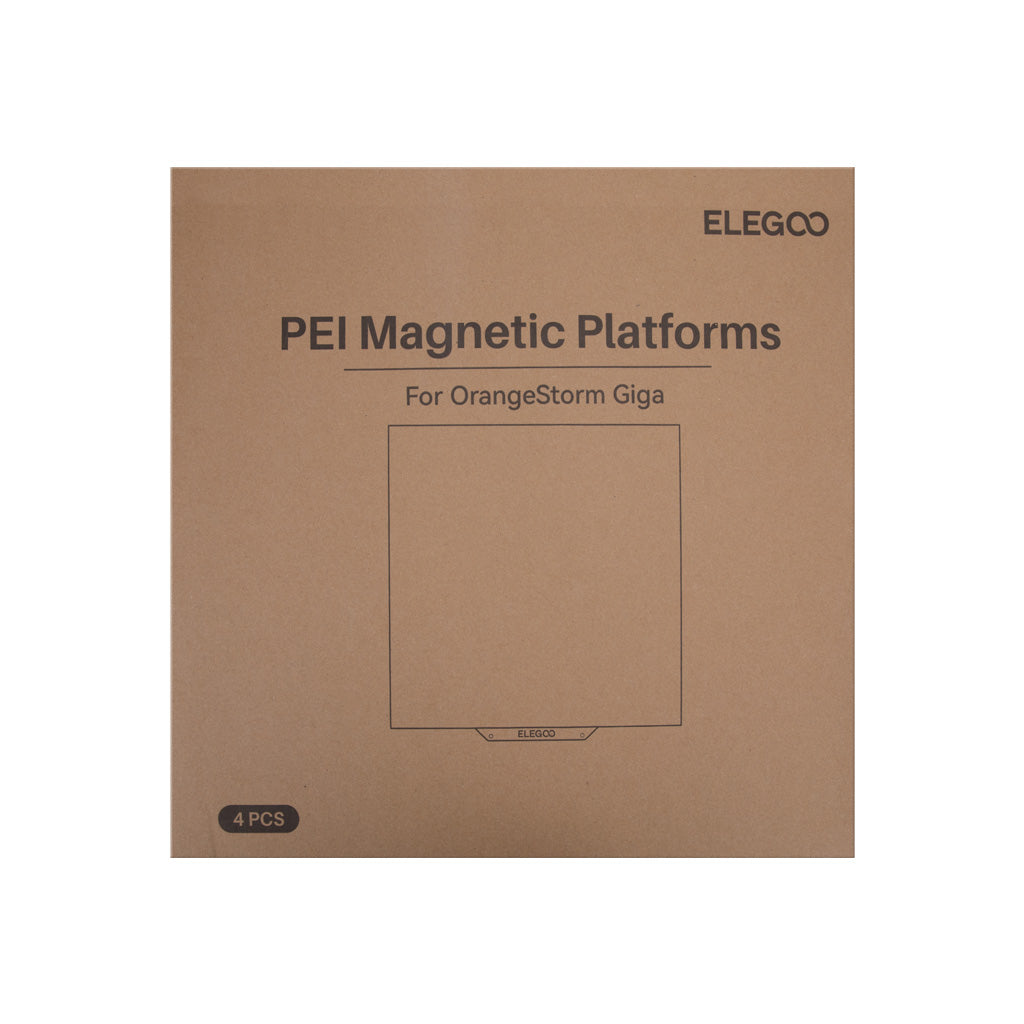 ELEGOO PEI Magnetic Platform Kit for OrangeStorm Giga 3