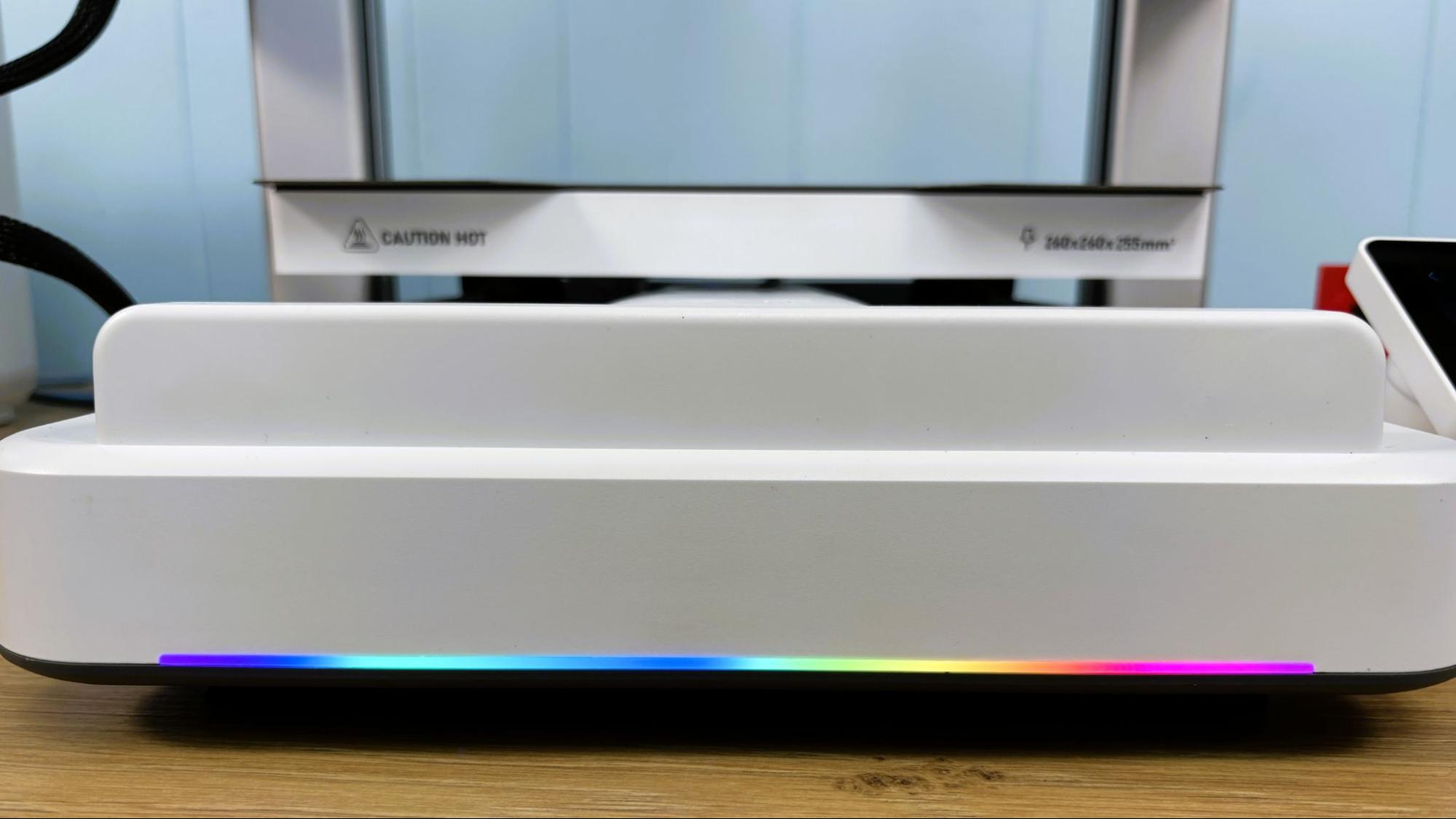 SPARKX i7 front view — open frame without enclosure, RGB status indicator
