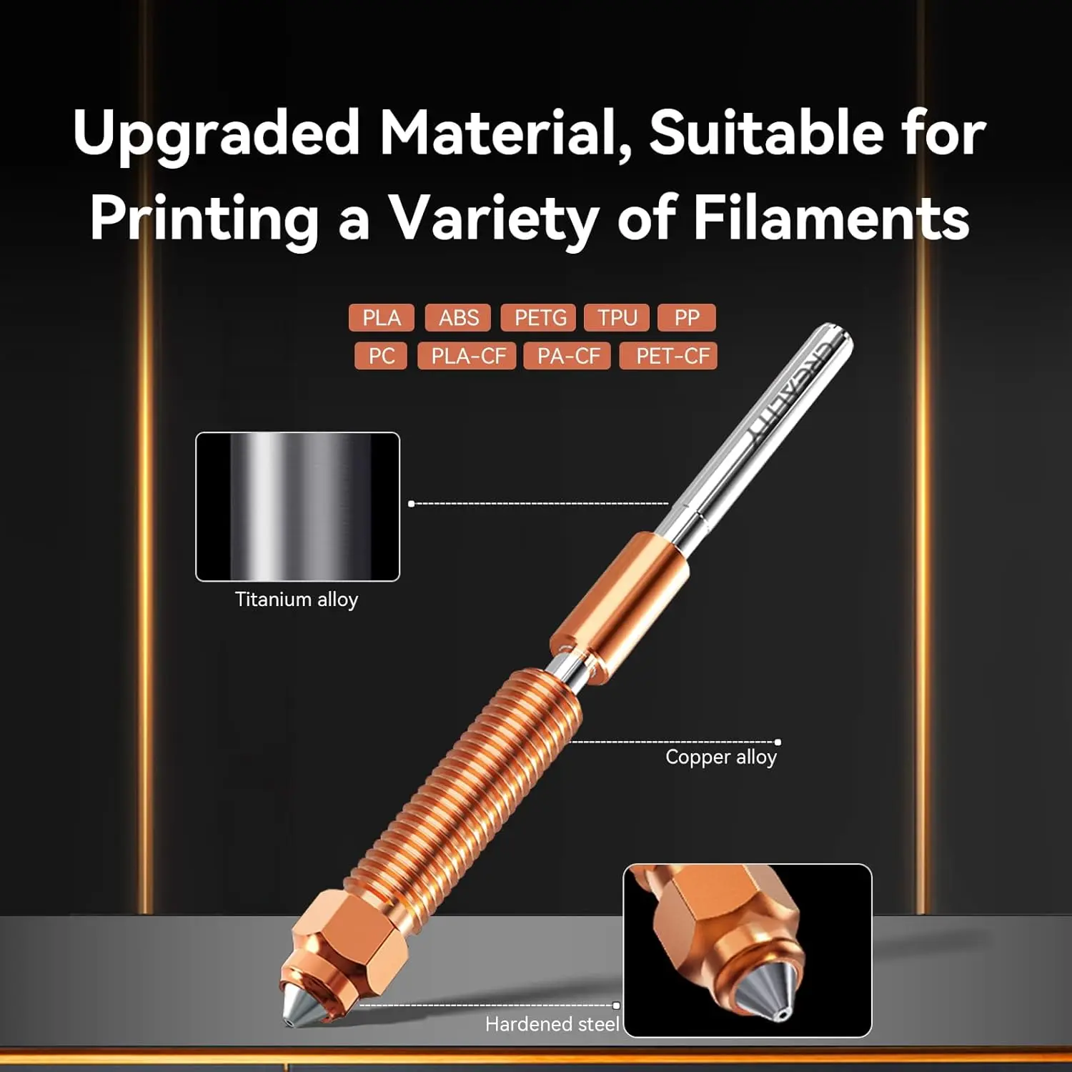 Керамический нагревательный блок Creality K1 Max / K1C / K1SE (версия 2025) 2