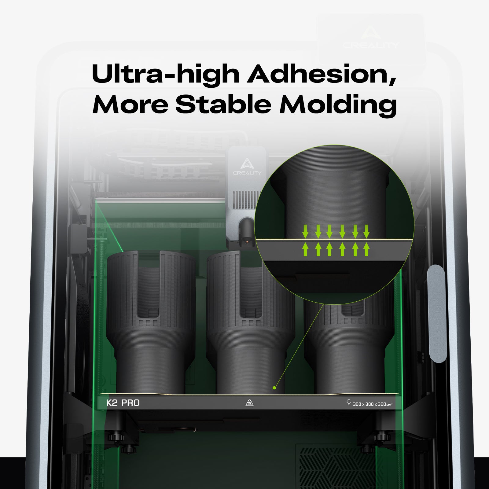 Двусторонний матовый PEI стол Creality K2 (оригинал) 4