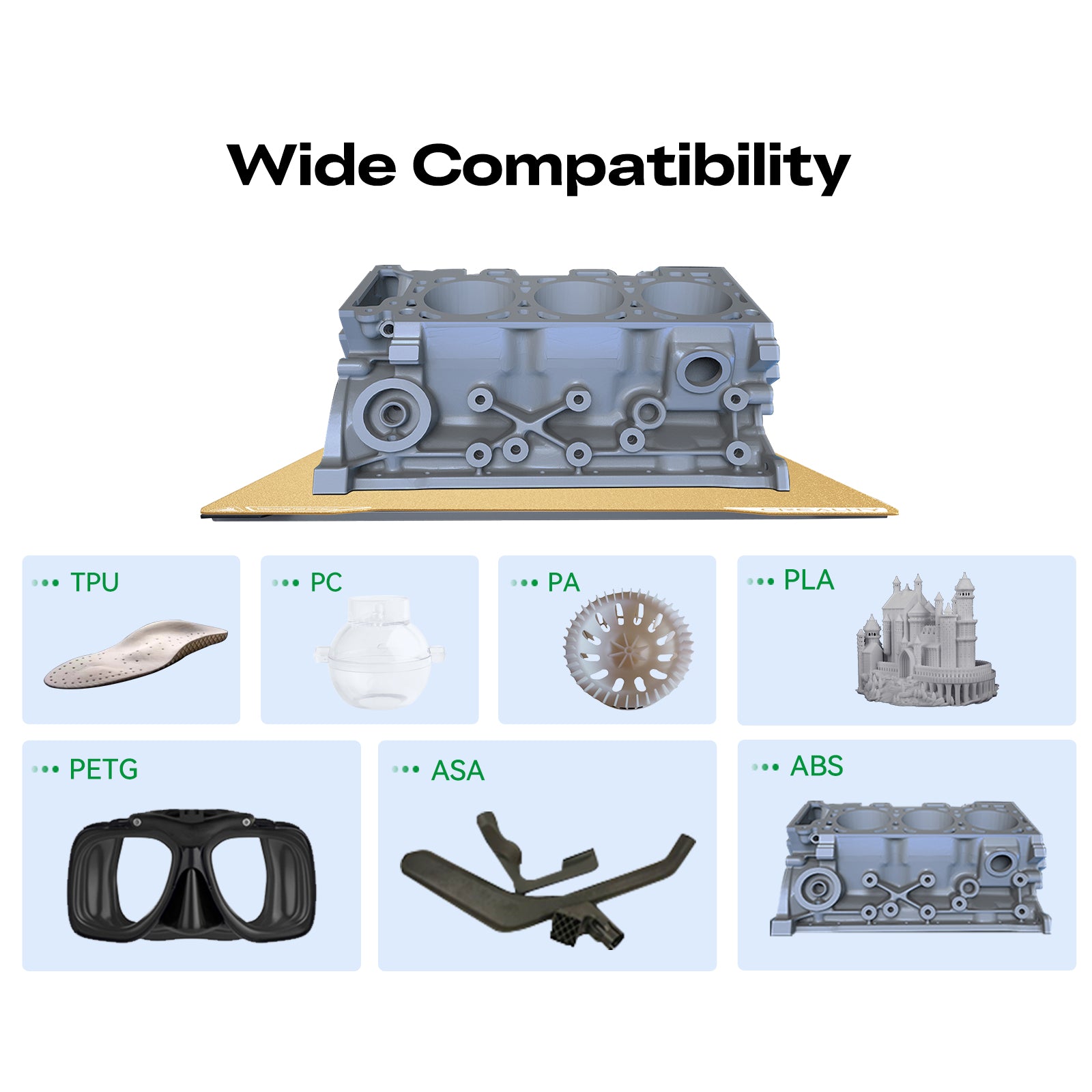 Двусторонний матовый PEI стол Creality K2 (оригинал) 2