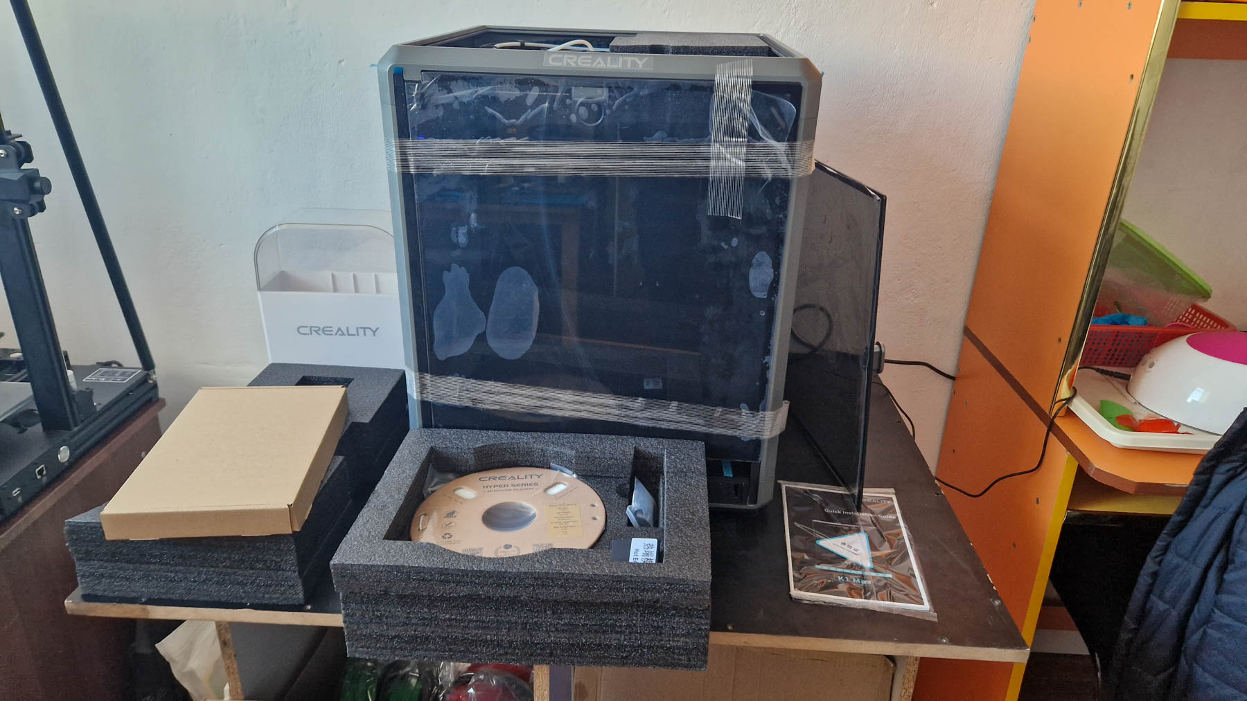 Creality K1 Max — общий вид принтера