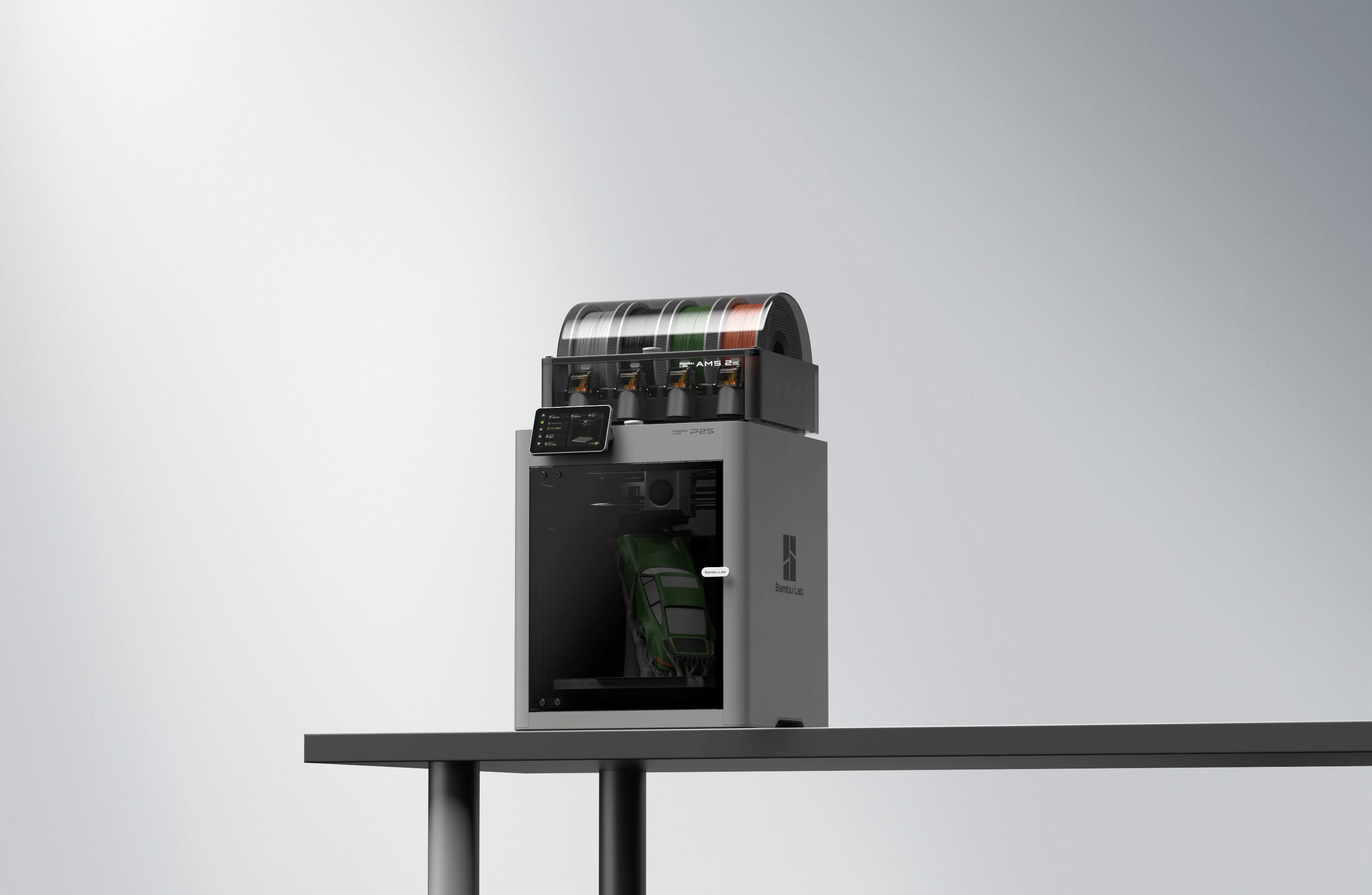 Bambu Lab P2S с AMS 2 Pro — официальное фото