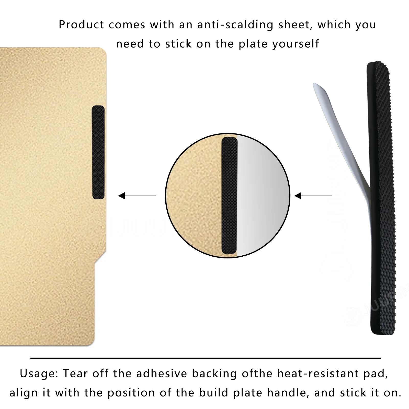 Стол PEI гладкий для Bambu Lab P1S/X1C/A1 7