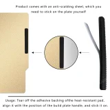 Стол PEI гладкий для Bambu Lab P1S/X1C/A1 7