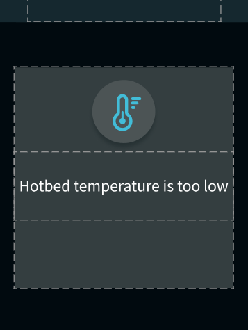 Экран ошибки: Hotbed temperature too low