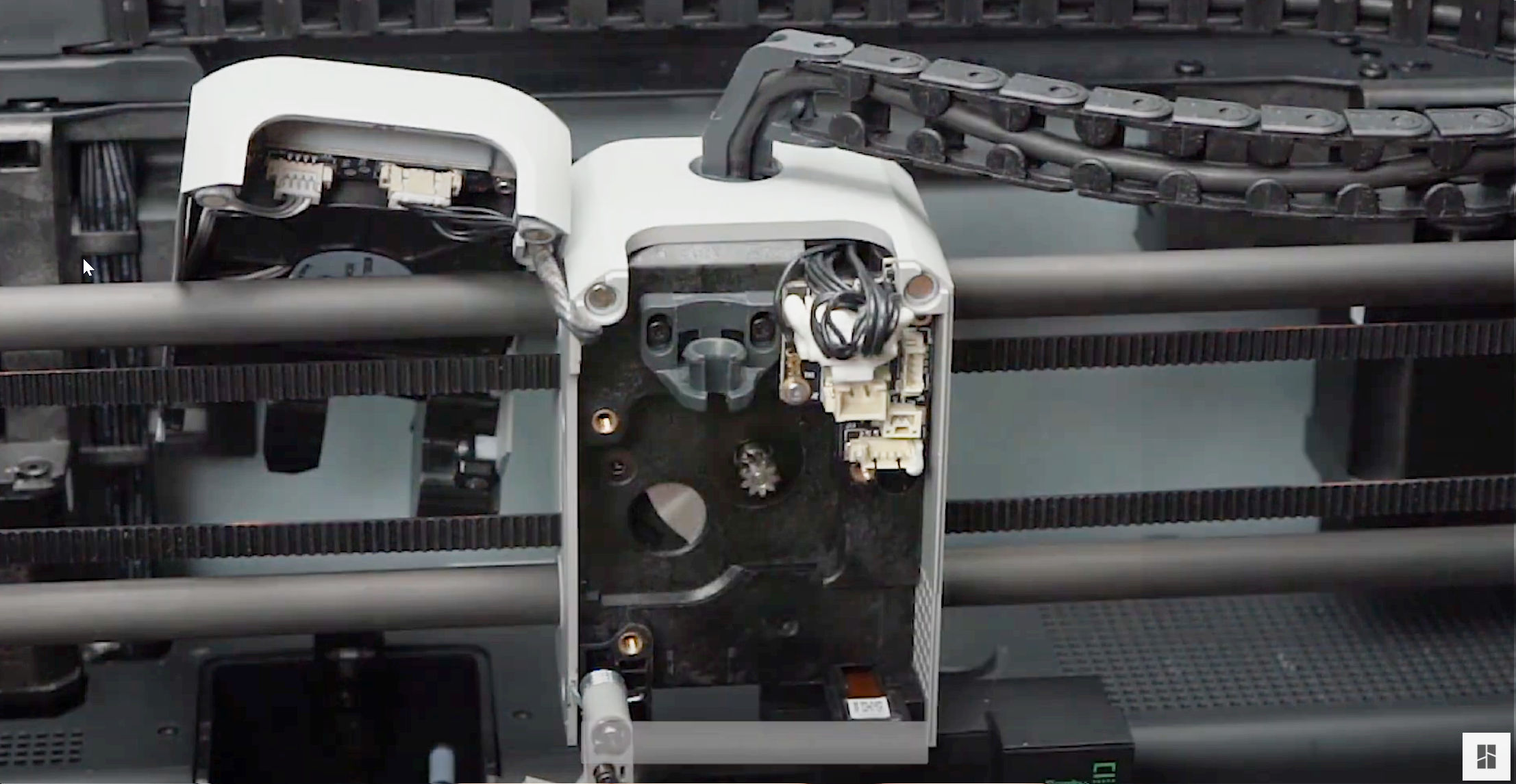 Извлечённый экструдер X1C