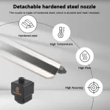 Набор сопел из закалённой стали для Bambu Lab H2D / H2S (0.2–0.8 мм) 4