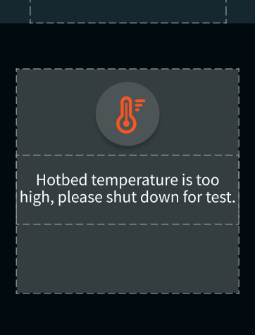 Экран ошибки: Hotbed temperature too high