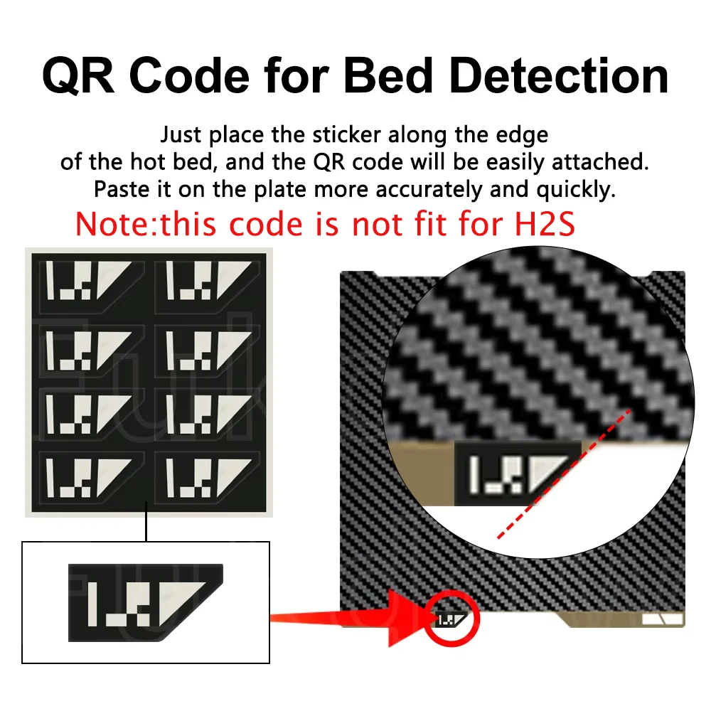 Стол 350×320 мм гладкий/текстурированный для Bambu Lab H2D / H2S 3