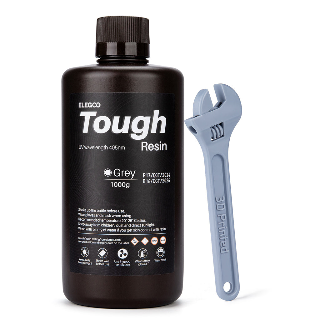 ELEGOO Tough Resin — прочный инженерный фотополимер 405 нм 2