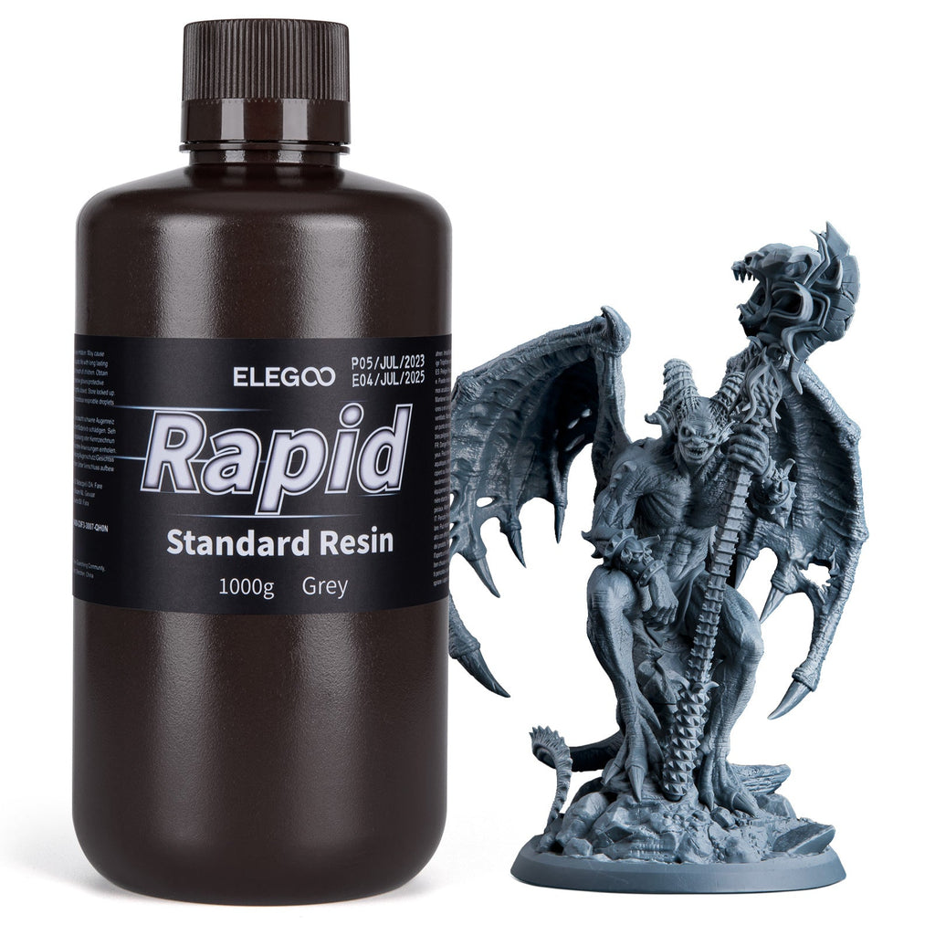 ELEGOO Rapid Resin — высокоскоростной фотополимер 405 нм