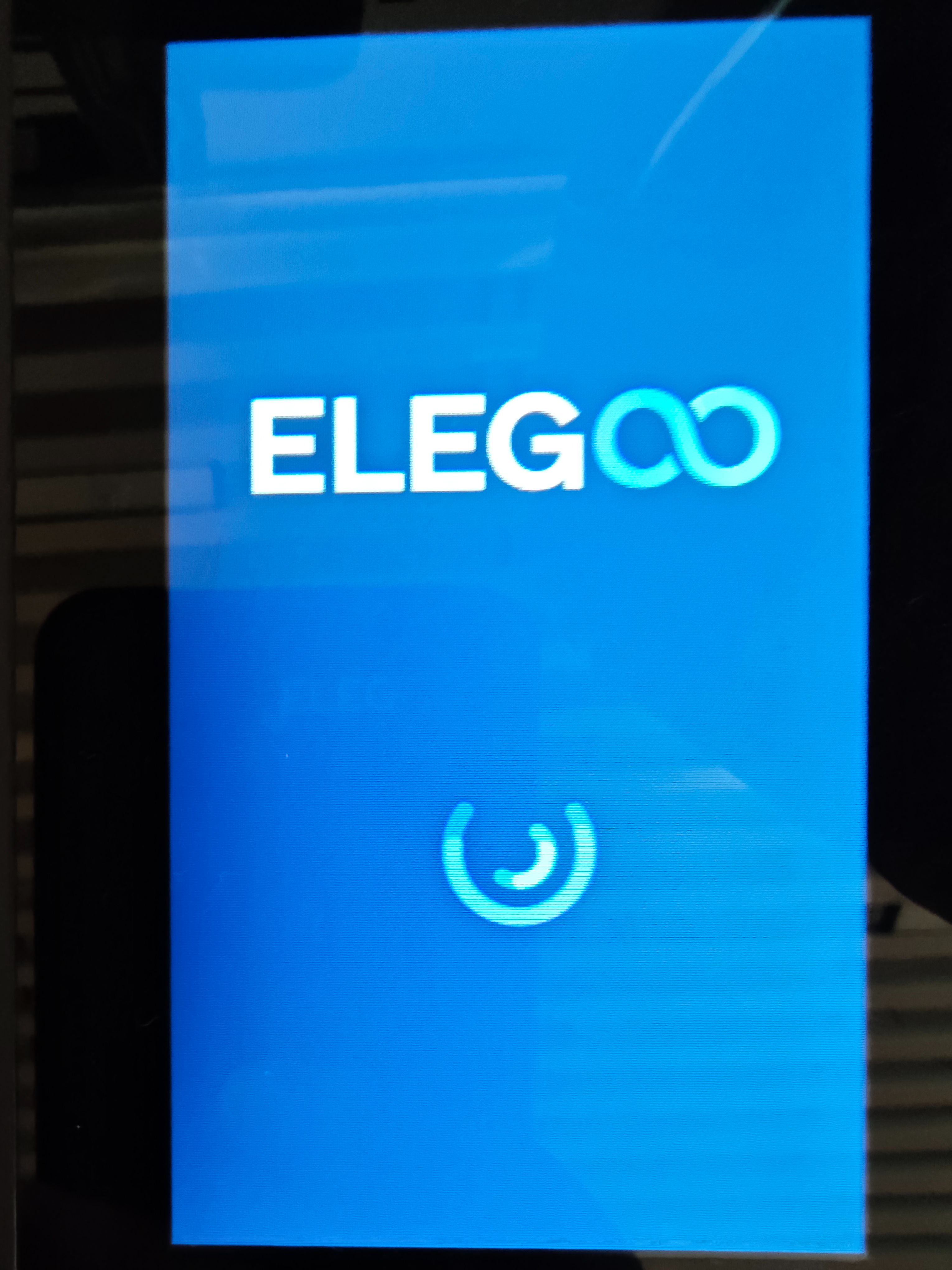 Принтер завис на заставке Elegoo после неудачного обновления прошивки