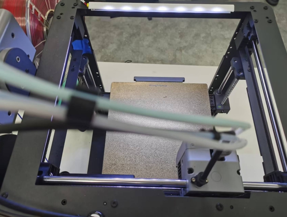 AD5X chamber illuminated after LED install