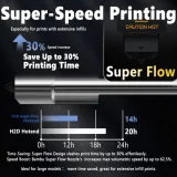 Высокопоточный хотенд High Flow для Bambu Lab H2C / H2S / H2D (закалённая сталь) 4
