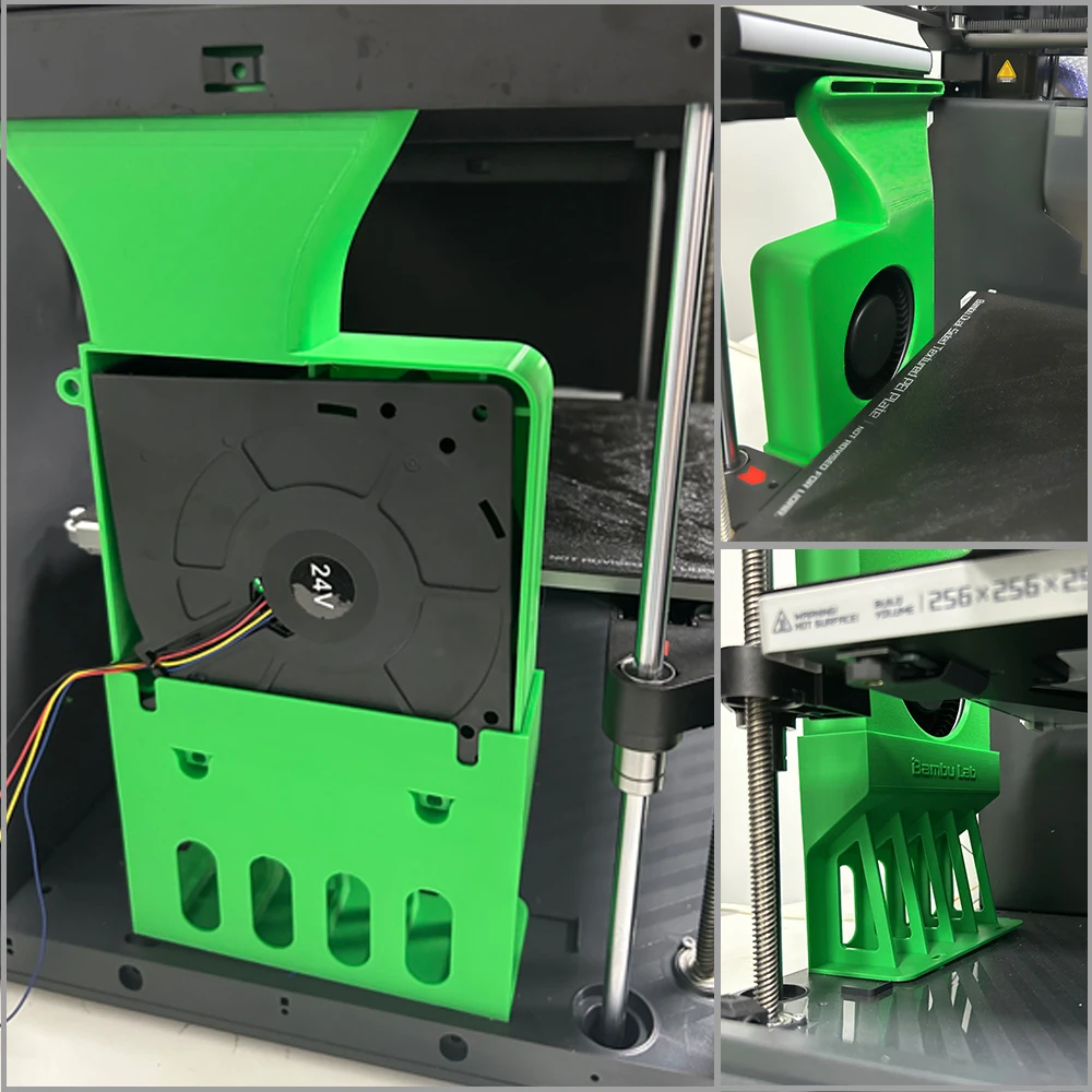 Вентилятор 120x32мм 4-pin 24V для Bambu Lab P1S / P1P 2