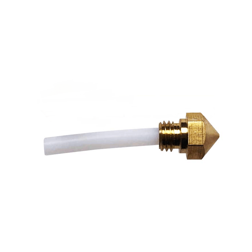 Комплект сопло MK8 M6 и PTFE-трубка QIDI для X-CF Pro / i-Fast