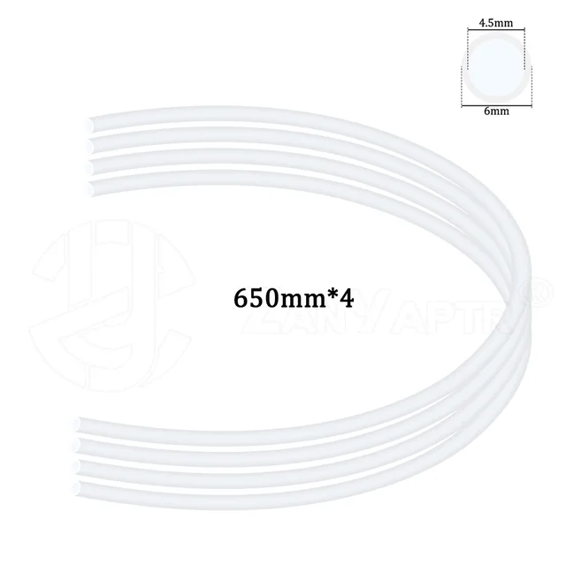 PTFE трубка для Snapmaker U1 (4.5мм ID, 650мм)