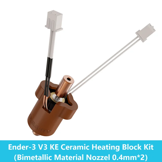 Керамический нагревательный блок v2 Creality для Ender-3 V3 KE