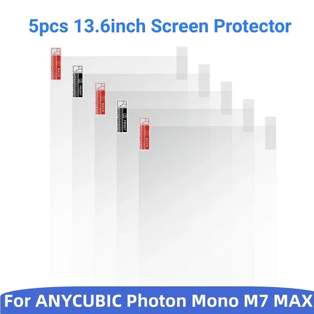 Защитная плёнка экрана для Anycubic Photon Mono M7 Max: 13.6" 7K