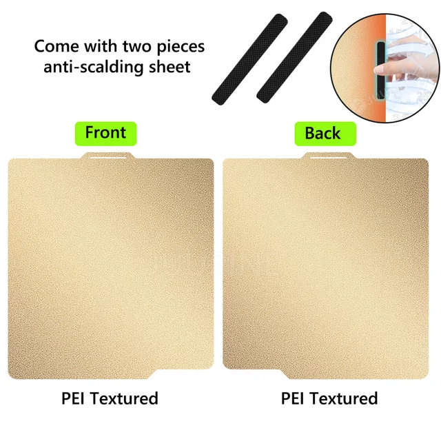 Стол PEI гладкий для Bambu Lab P1S/X1C/A1