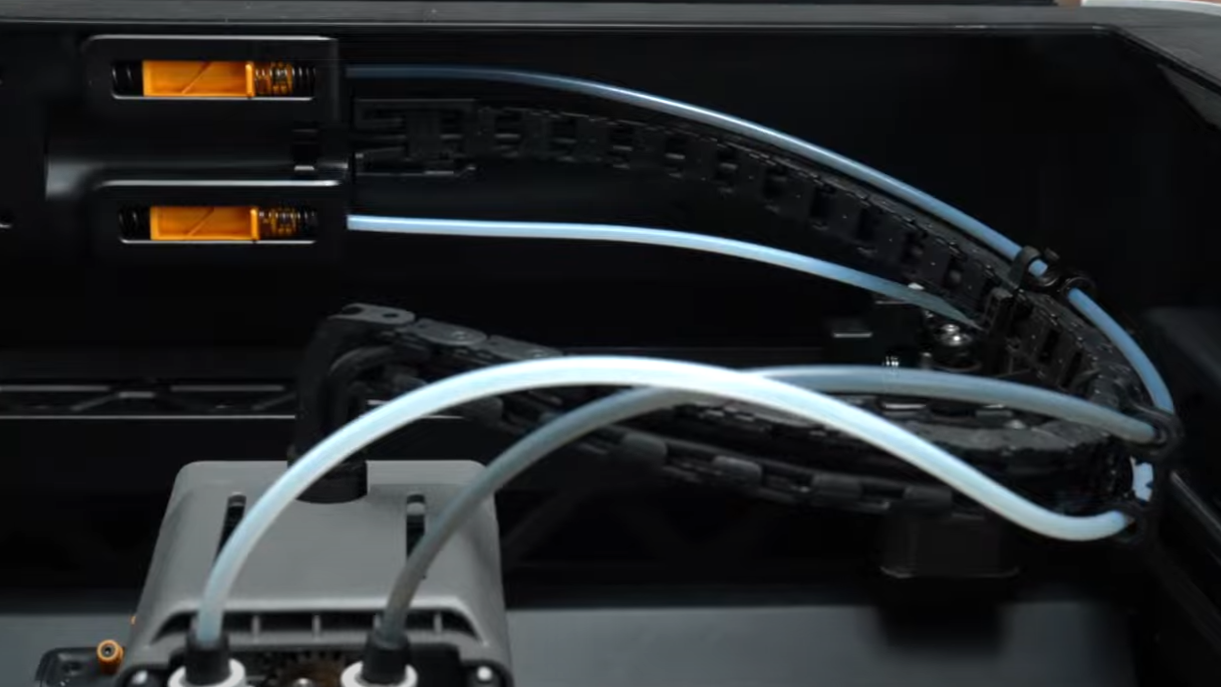 Маршрут PTFE-трубки от AMS 2 Pro к принтеру серии H2