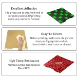 Стол PEI для Bambu Lab H2C 335x325 мм двусторонний 5