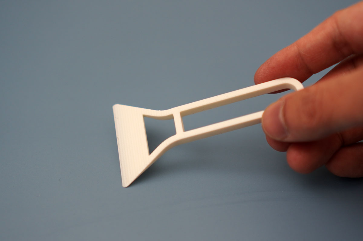 Полностью печатный пластиковый скребок JernejP