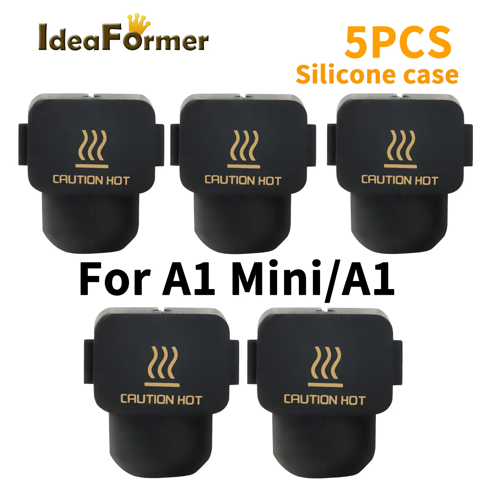 Силиконовый носок на хотенд Bambu Lab A1 Mini 2