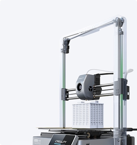 Z-axis Ender-3 V3 — POM-роликовая система оси без линейных подшипников