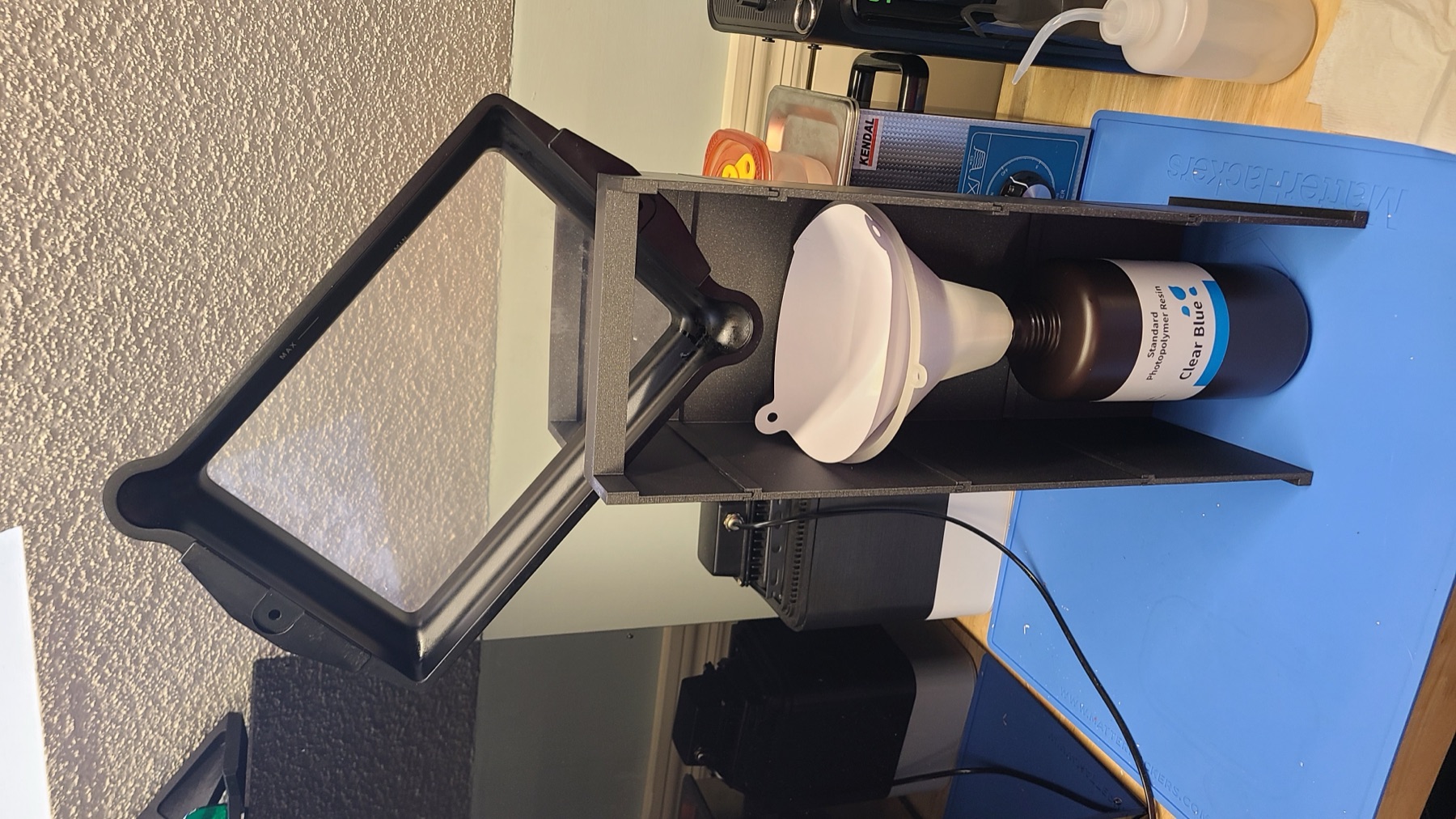 Stacking drain tower for the Saturn 4 Ultra 16K vat
