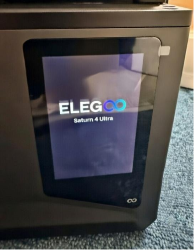 Принтер завис на логотипе ELEGOO и не доходит до главного экрана