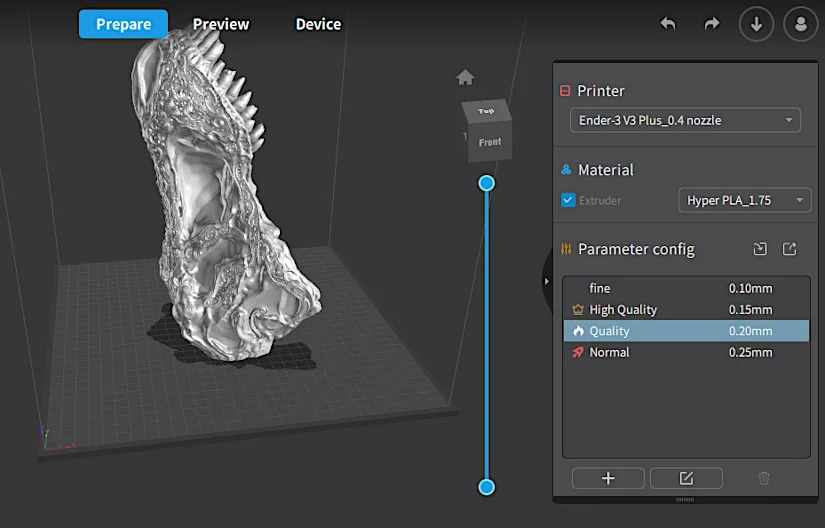 Creality Print 5: профиль Ender-3 V3 Plus в слайсере
