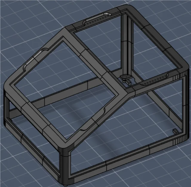 Корпус Top Hat для Snapmaker U1 (Srin Design, 3мм поликарбонат)