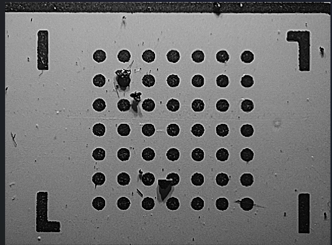 Грязная калибровочная доска LiDAR