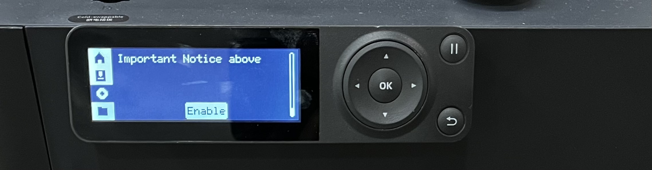 Developer Mode на P1 — шаг 7